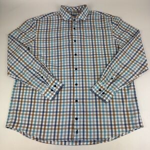 Johnnie-O Mens Size XL Lachlan Hangin Out Button Up Shirt Long Sleece Oceanside